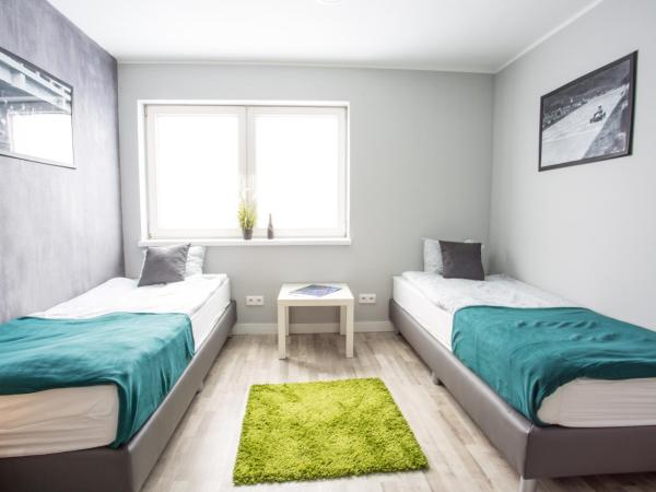Tetris Sopot : photo 3 de la chambre chambre lits jumeaux avec salle de bains privative