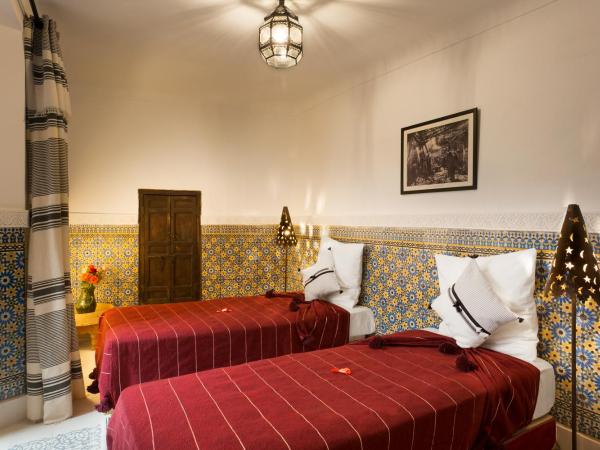 Riad Jnan El Cadi : photo 4 de la chambre chambre double ou lits jumeaux standard - vue sur jardin