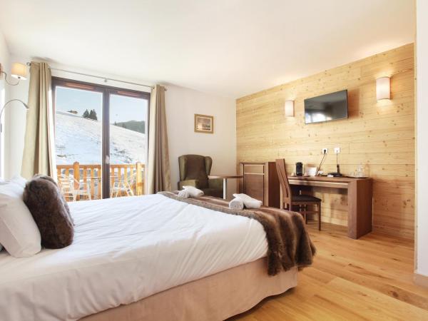 Hôtel Prestige Odalys Le Chamois : photo 3 de la chambre chambre double avec 1 accès au spa