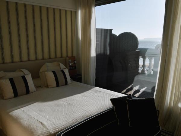 Gran Hotel Sardinero : photo 6 de la chambre chambre lit queen-size - vue sur mer et terrasse