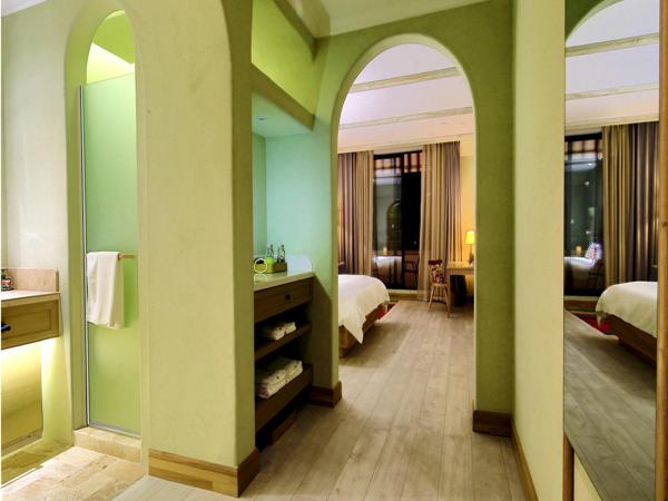 EBO Hotel Zijin gang Asian Games Park Store Zhejiang university : photo 2 de la chambre chambre double avec balcon