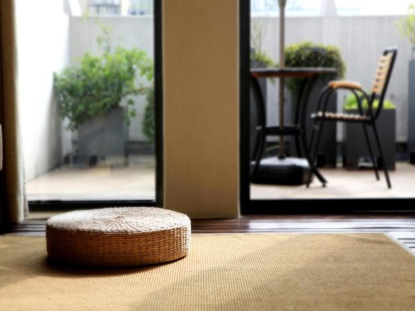 EBO Hotel Zijin gang Asian Games Park Store Zhejiang university : photo 5 de la chambre chambre double avec terrasse