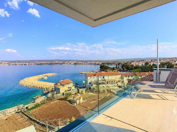 Hotel Villa Margaret : photo 9 de la chambre suite présidentielle avec balcon et bain à remous - vue sur mer