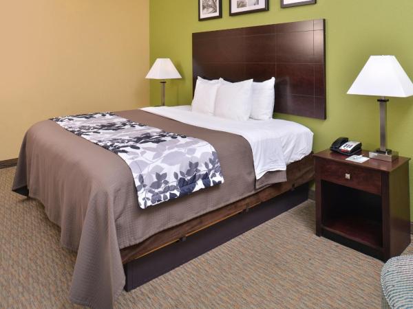 Sleep Inn and Suites Downtown Houston : photo 6 de la chambre chambre lit king-size