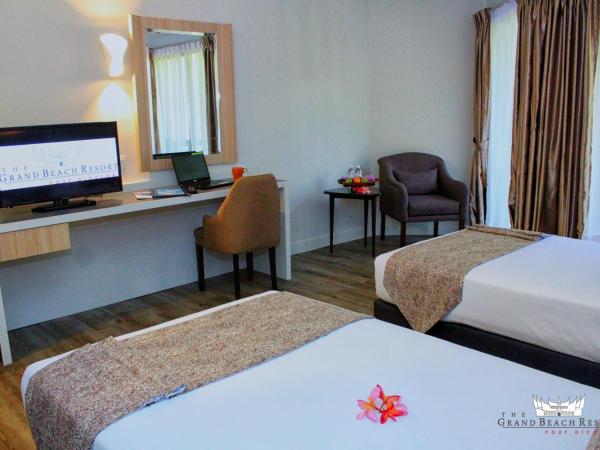 The Grand Beach Resort Port Dickson : photo 4 de la chambre chambre lits jumeaux supérieure