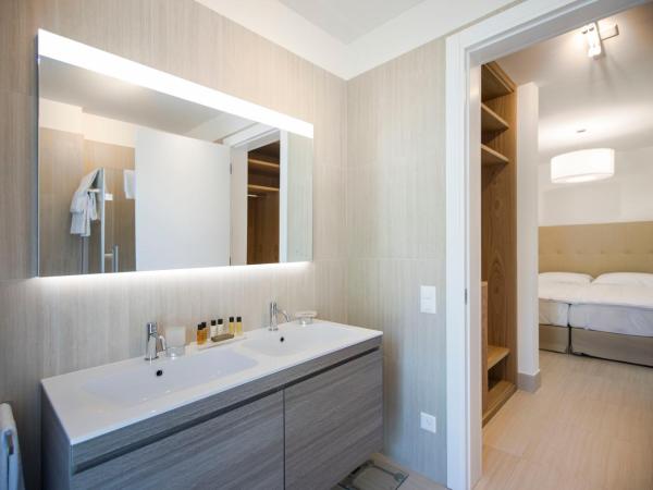 Delta Resort Apartments : photo 3 de la chambre appartement avec accès au spa - vue sur jardin