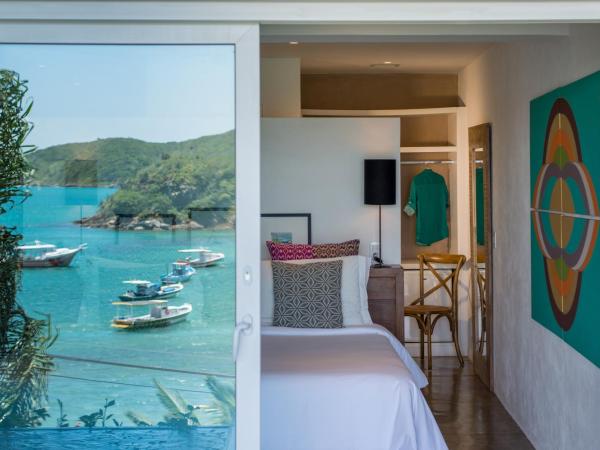 Vila deste Hotel : photo 2 de la chambre suite premium avec vue sur la mer et bain à remous
