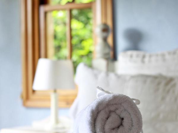 Victoria's At Ewingsdale : photo 3 de la chambre chambre lit queen-size avec baignoire spa