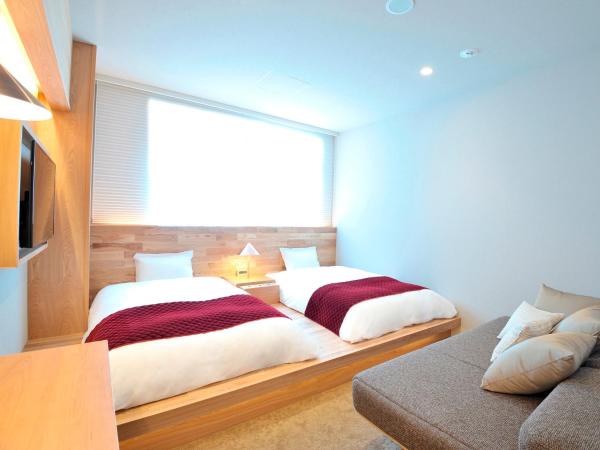 hotel androoms Osaka Hommachi : photo 2 de la chambre chambre lits jumeaux moyenne - non-fumeurs