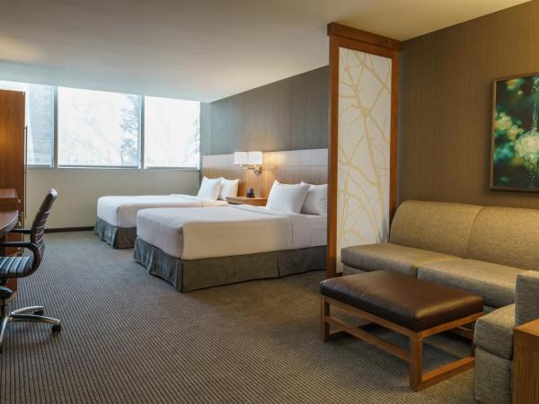 Hyatt Place Houston Galleria : photo 3 de la chambre chambre avec 2 lits queen-size et canapé-lit