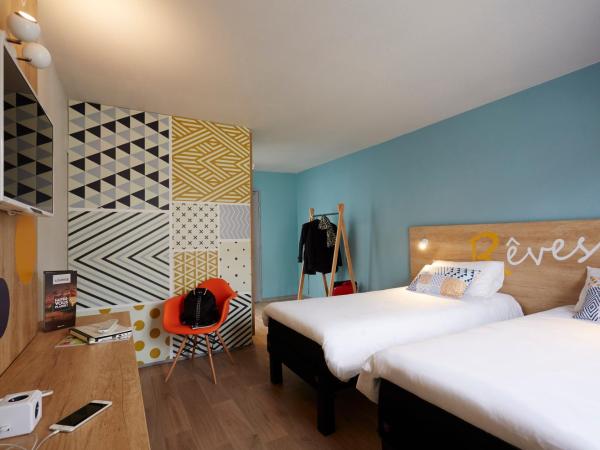 Hôtel Baudouin : photo 1 de la chambre chambre lits jumeaux