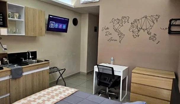 A07 Premium Mini Suite WHITE Cocina Terraza Companies Work Teams 1-2 ...