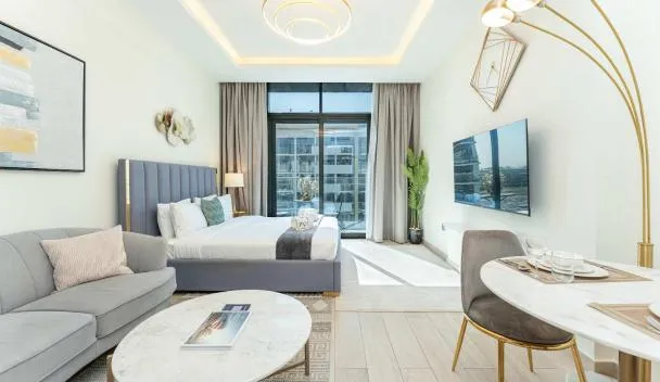 PVH - Modern Studio Near Downtown - Azizi Riviera, Dubaï (tarifs ...