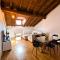 Loft mansardato sullo skyline di Bergamo