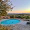 Residence with panoramic pool h24, 1500meters from the sea in Badesi