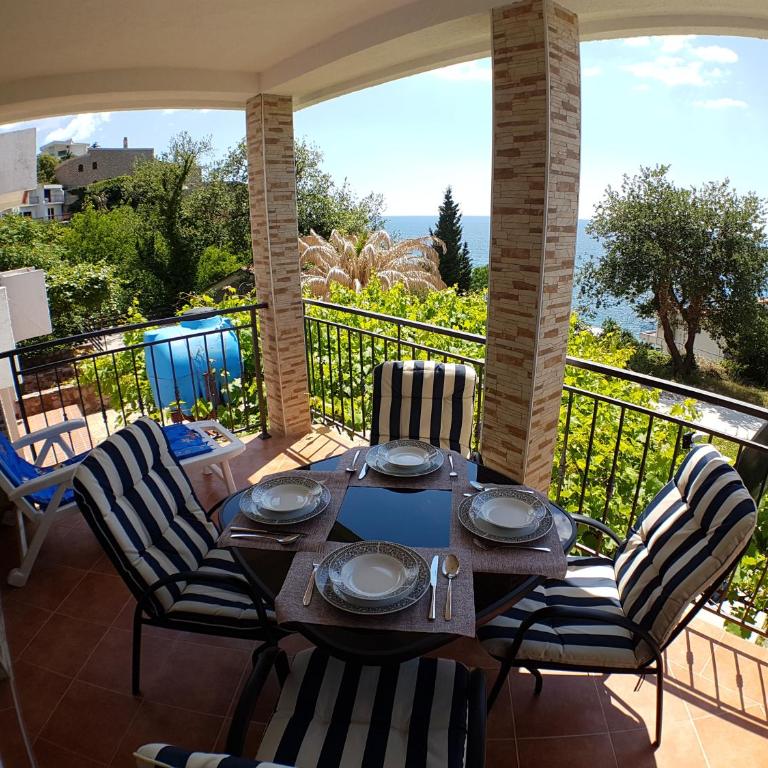 Apartments Abramovic - Apartman sa 2 Spavaće Sobe i Pogledom na More - 17
