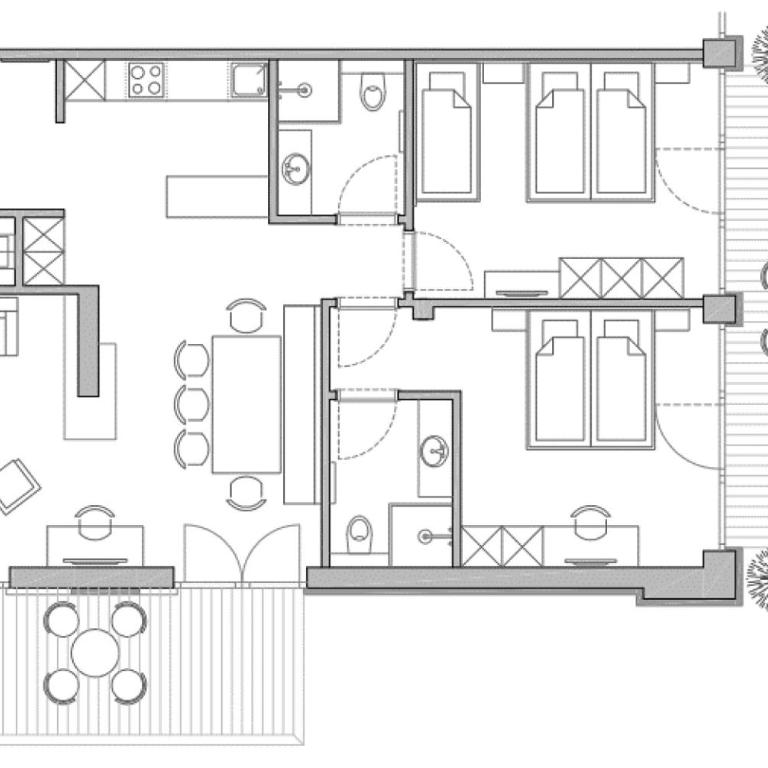 Chesa Pale - Apartamento con vistas al jardín - 2