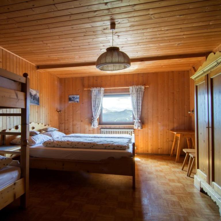Rifugio Fermeda Hutte - Camera Quadrupla con Bagno - 5