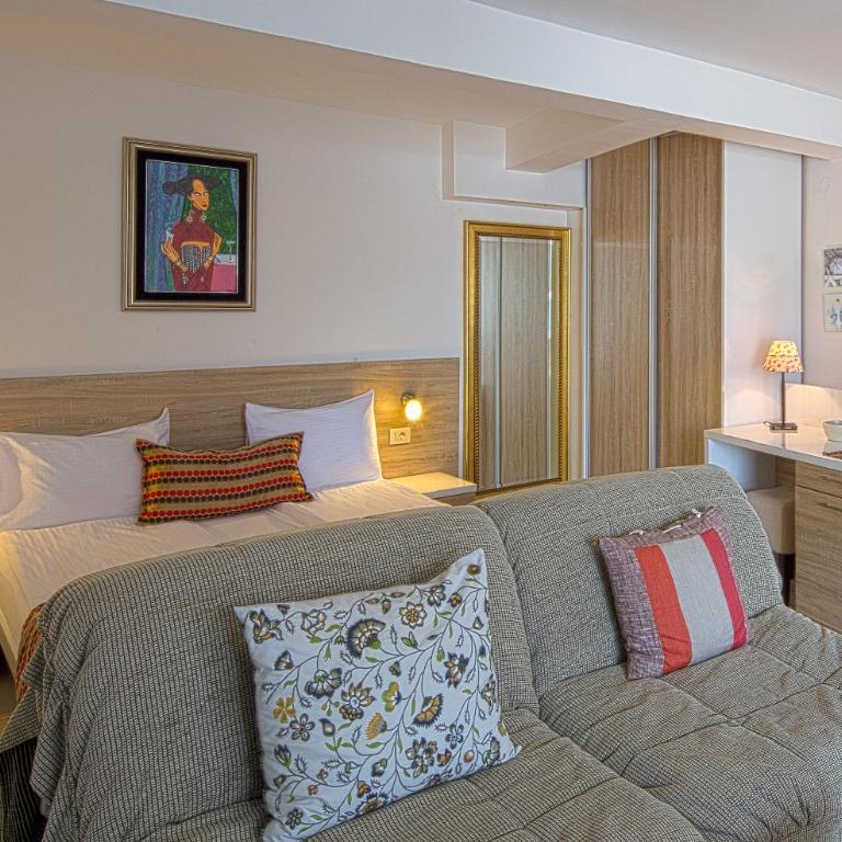 Aruba Apartments - Dvokrevetna Soba sa Bračnim Krevetom i Pogledom na More - 8