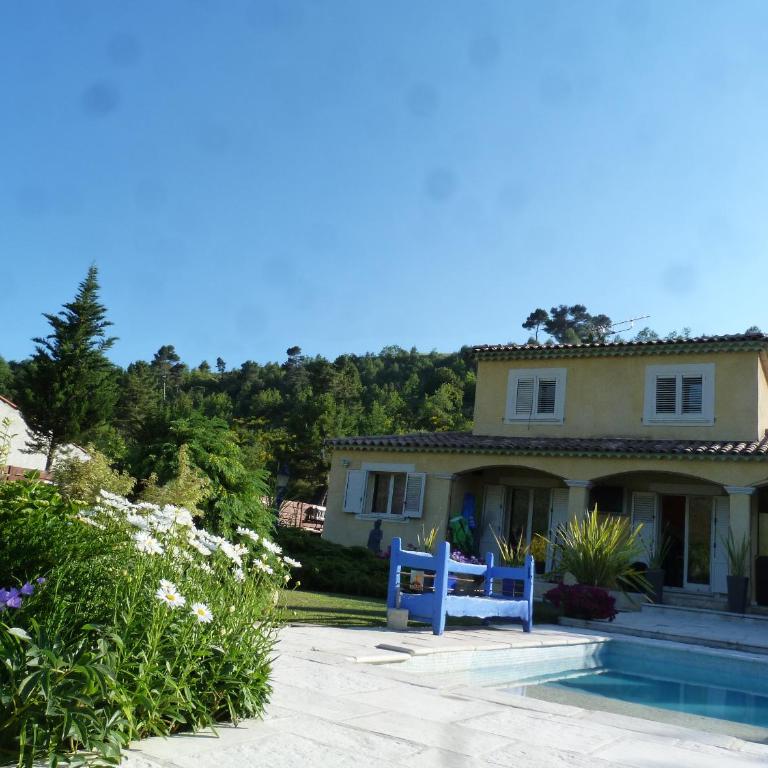 Les Bambous B&B - Doppelzimmer mit Poolblick - 22