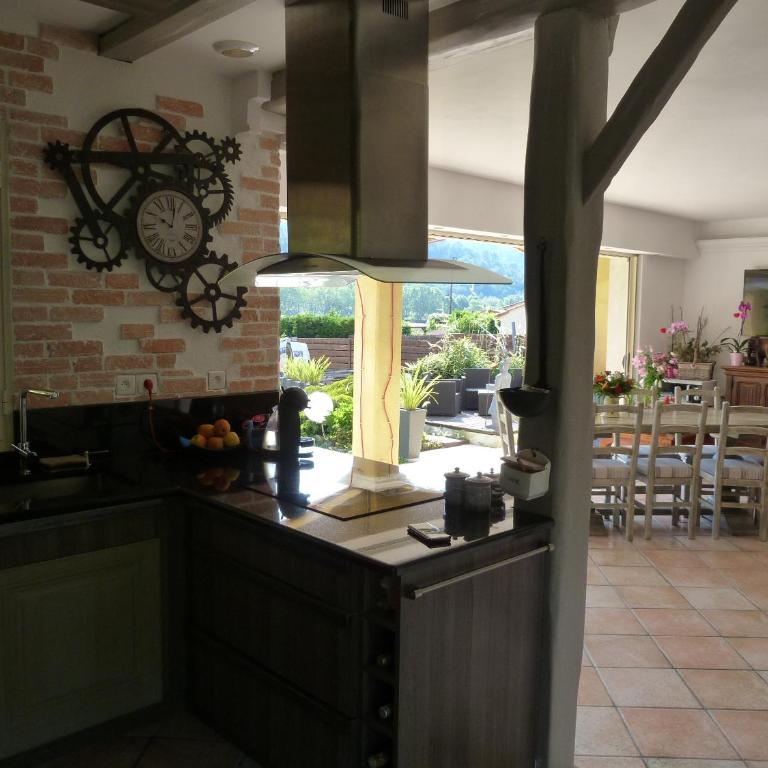 Les Bambous B&B - Doppelzimmer mit Poolblick - 12