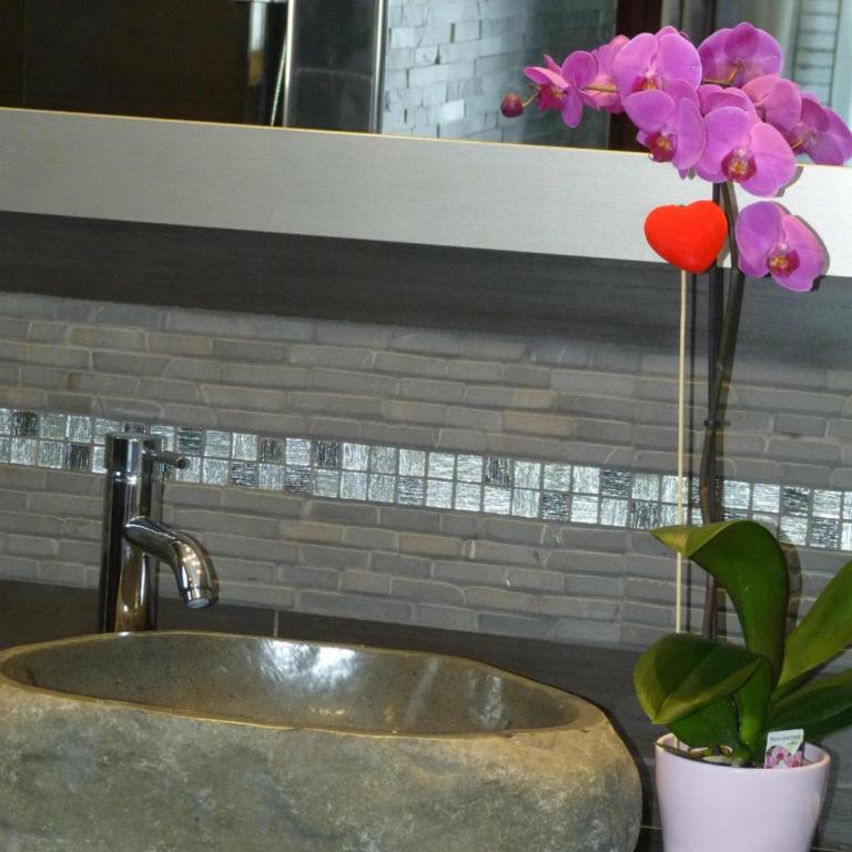 Les Bambous B&B - Deluxe Doppelzimmer mit Poolblick - 28