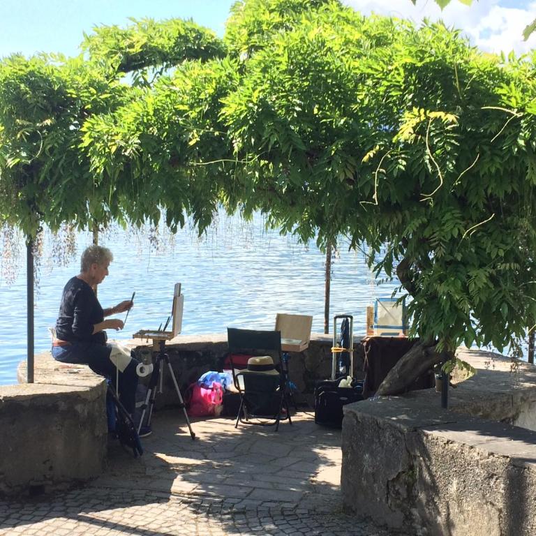 Country House Loveno - Corte interna - One-Bedroom Apartment with Terrace - 26