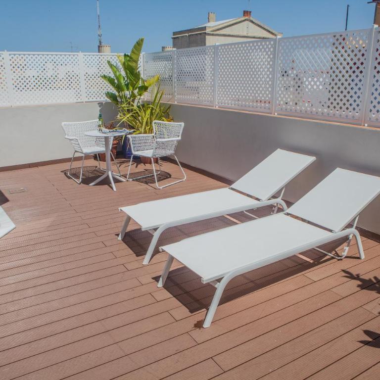 Hotel Doña Blanca - Habitación Doble con terraza - 1 o 2 camas - 9