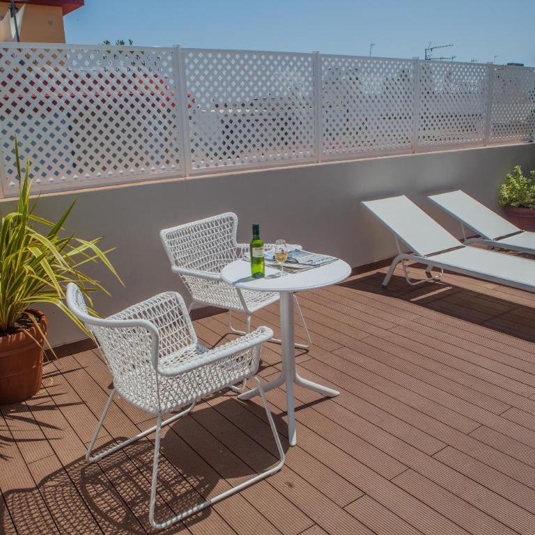 Hotel Doña Blanca - Habitación Doble con terraza - 1 o 2 camas - 7