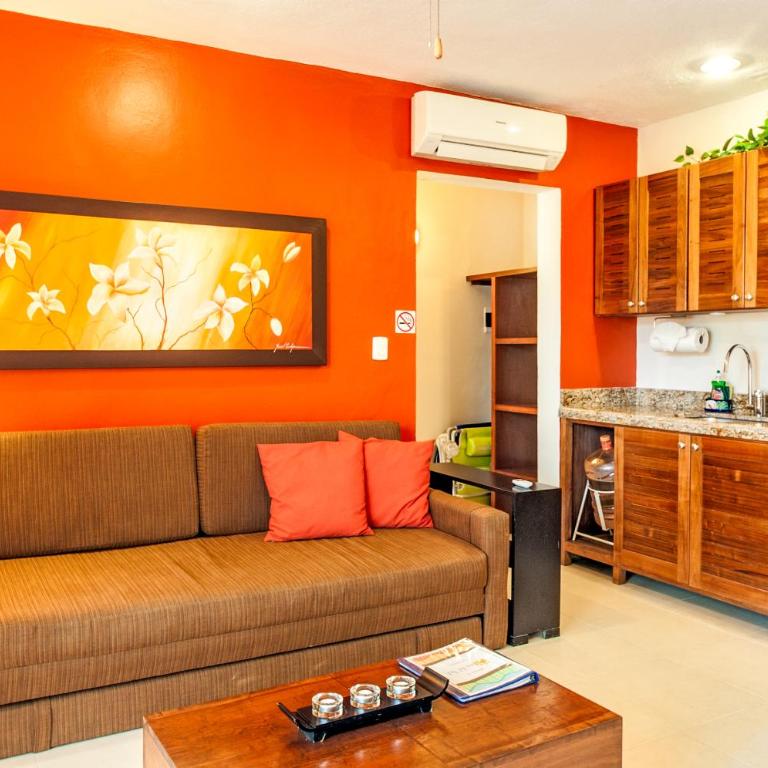 Abbey del Sol - Tropical Escape Near Beach in Puerto Morelos - One bedroom apartment with garden View - 10