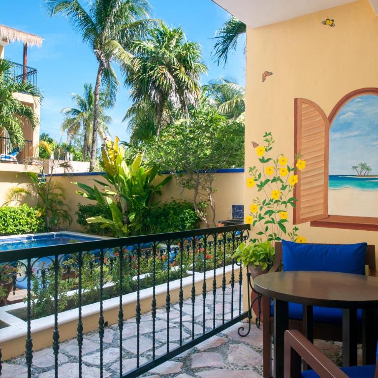Abbey del Sol - Tropical Escape Near Beach in Puerto Morelos - One bedroom apartment with garden View - 12