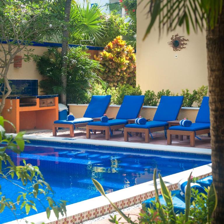 Abbey del Sol - Tropical Escape Near Beach in Puerto Morelos - Estudio con vistas al jardín - 14