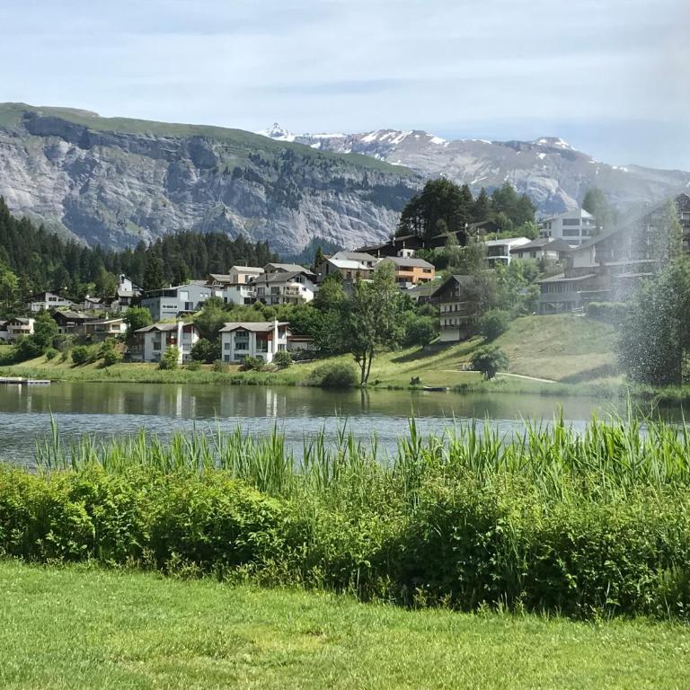 Ferienwohnung Laax mit Traumblick, großem Balkon und Terrasse - Apartment mit 2 Schlafzimmern - 37