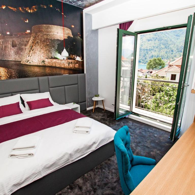 Hotel Alkima - Double Room with Side Sea View - 2