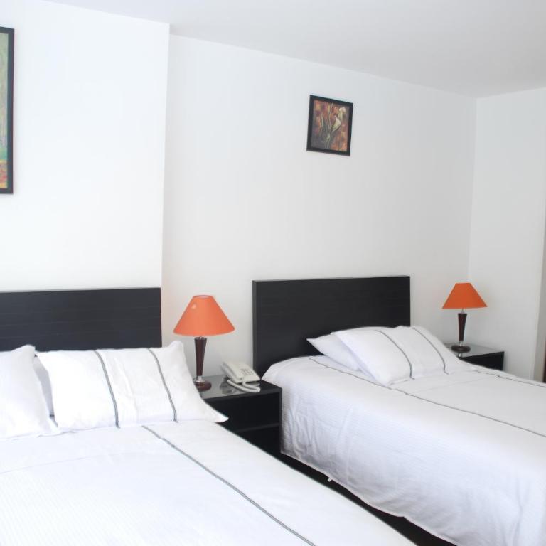 Hotel Real Estación - Habitación Doble - 2 camas - 8