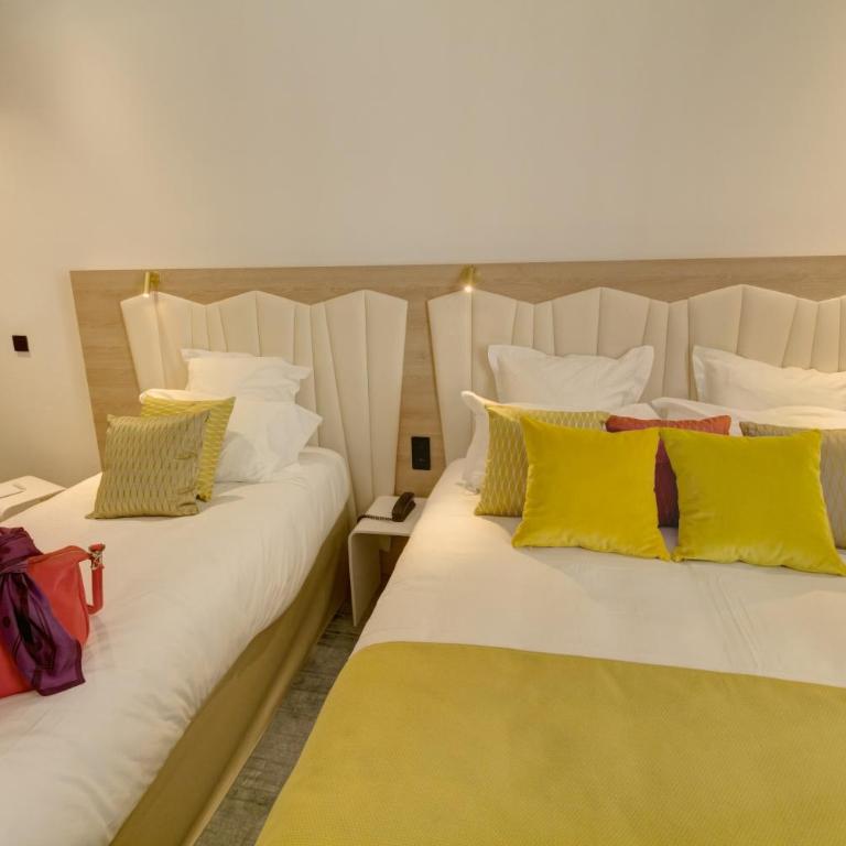 Best Western Plus Comedie Saint Roch - Chambre Lit Queen-Size Familiale - 7