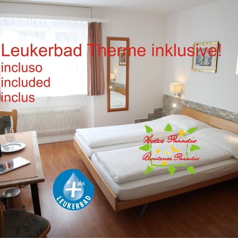 Hotel Paradis-Leukerbad-Therme - Doppelzimmer - 8