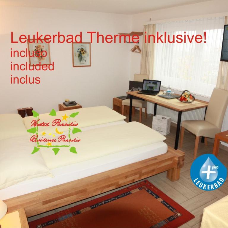 Hotel Paradis-Leukerbad-Therme - Superior Doppelzimmer - 7