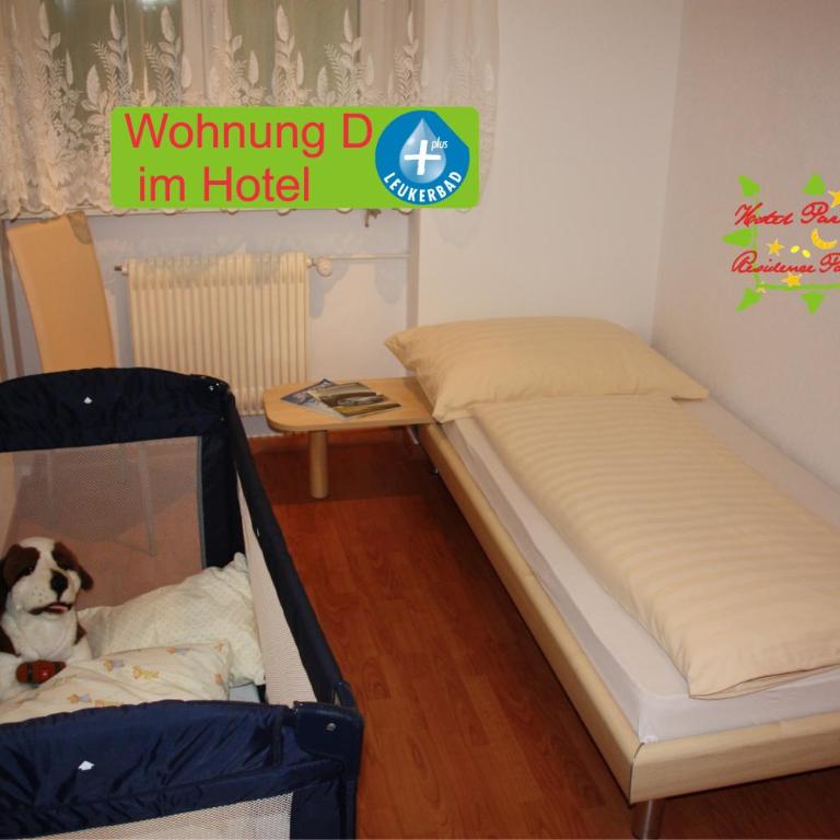 Hotel Paradis-Leukerbad-Therme - Apartment mit 3 Schlafzimmern und Balkon - 3