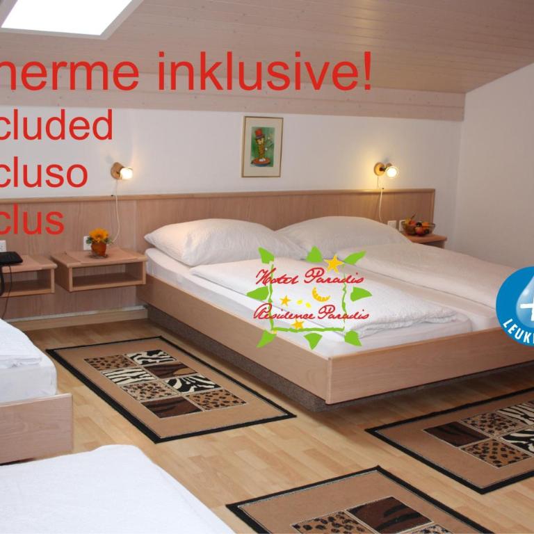 Hotel Paradis-Leukerbad-Therme - Familienzimmer - 6