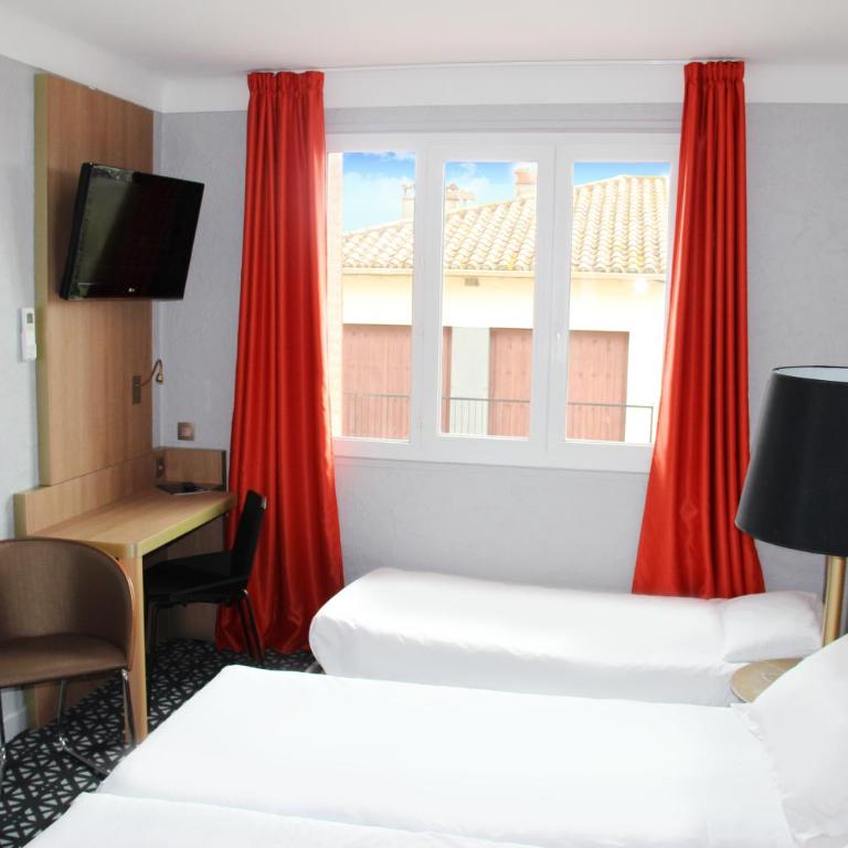 Hôtel Beau Rivage - Chambre Triple Supérieure avec Vue sur Mer (2 Adultes + 1 Enfant) - 1
