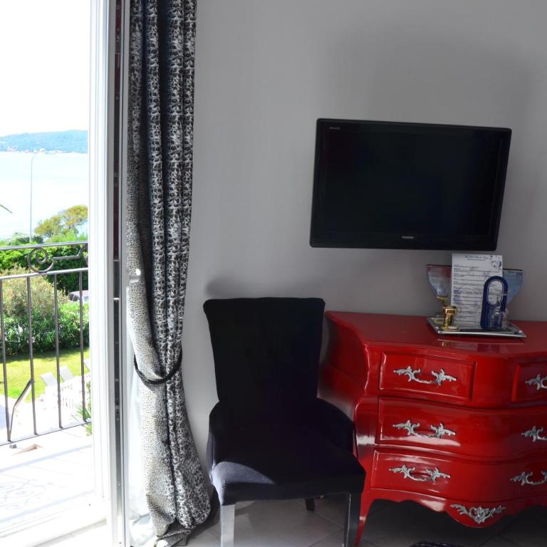 Hotel Villa Des Anges - Chambre Double de Luxe avec Balcon - Vue sur Mer - 2