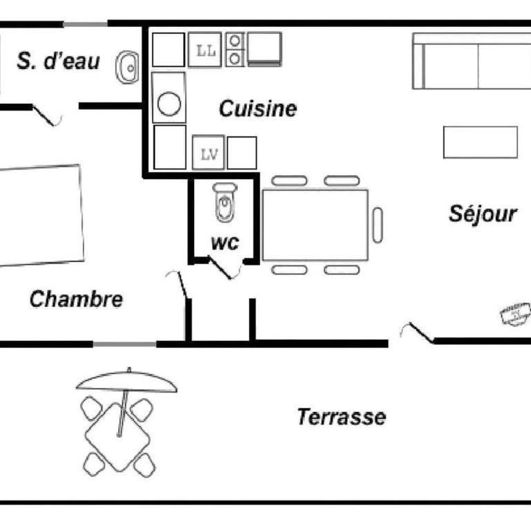 Bastide Marie Antoinette - Appartement avec Terrasse - 10