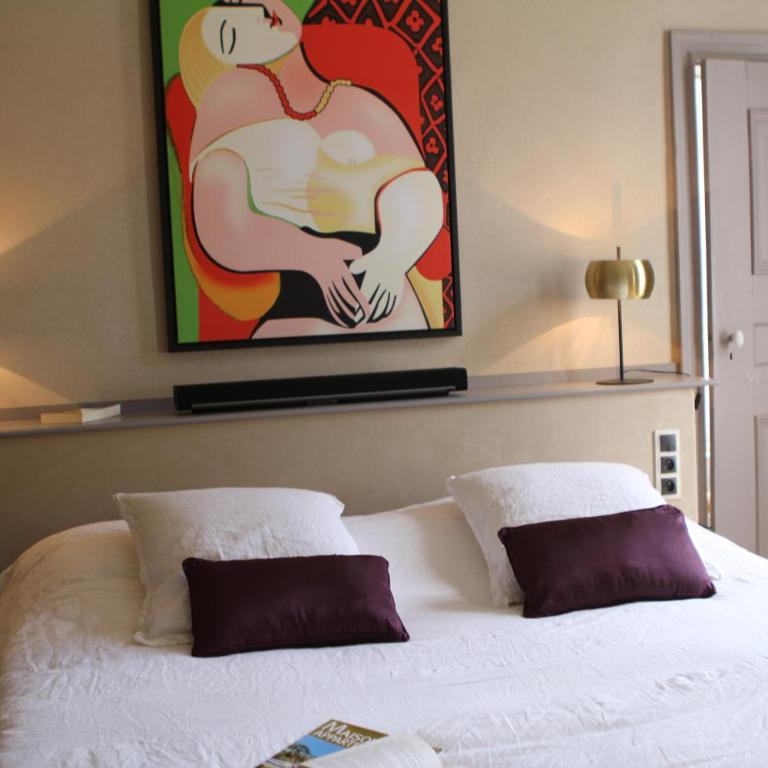 Une maison en ville Hypercentre - Spa - Doppelzimmer mit Gartenblick - 9