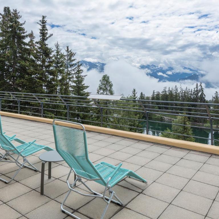 Crans-Montana Youth Hostel - Familienzimmer mit eigenem Bad - 5