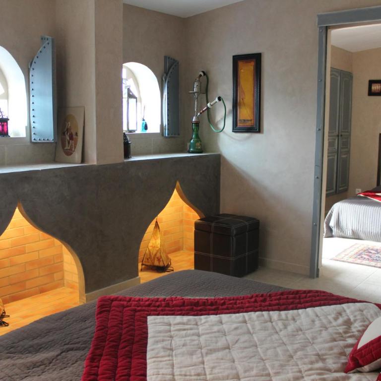 Gîtes maisons de vacances Domaine la Chamade Carpentras - Maison de Vacances (4 Adultes) - 22