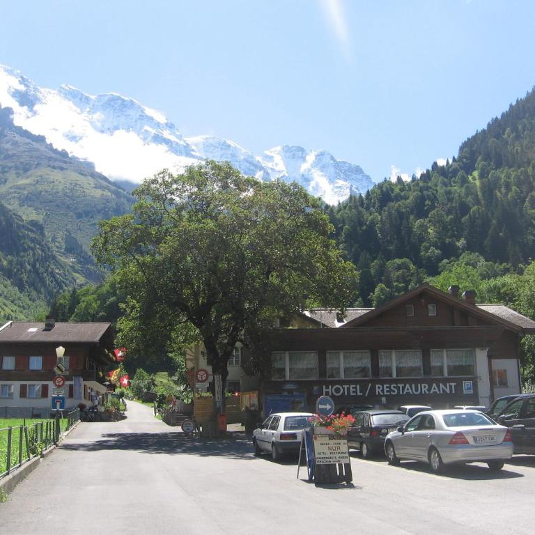 Hotel-Restaurant Stechelberg Bed & Breakfast - Einzelzimmer mit Gemeinschaftsbad - 1