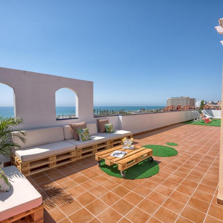 iloftmalaga Ático Playa de los Álamos - Apartamento con vistas al mar - 23