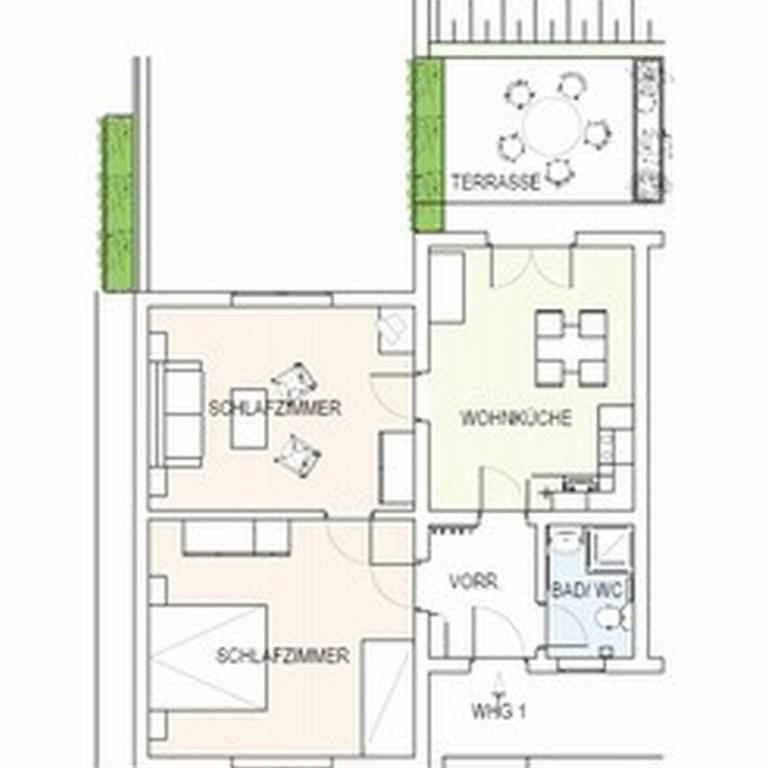 Ferienwohnungen Benedikt - Apartment mit 2 Schlafzimmern - 26