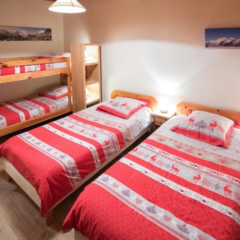 La Roche du Croue - Vierbettzimmer mit Bergblick - 3